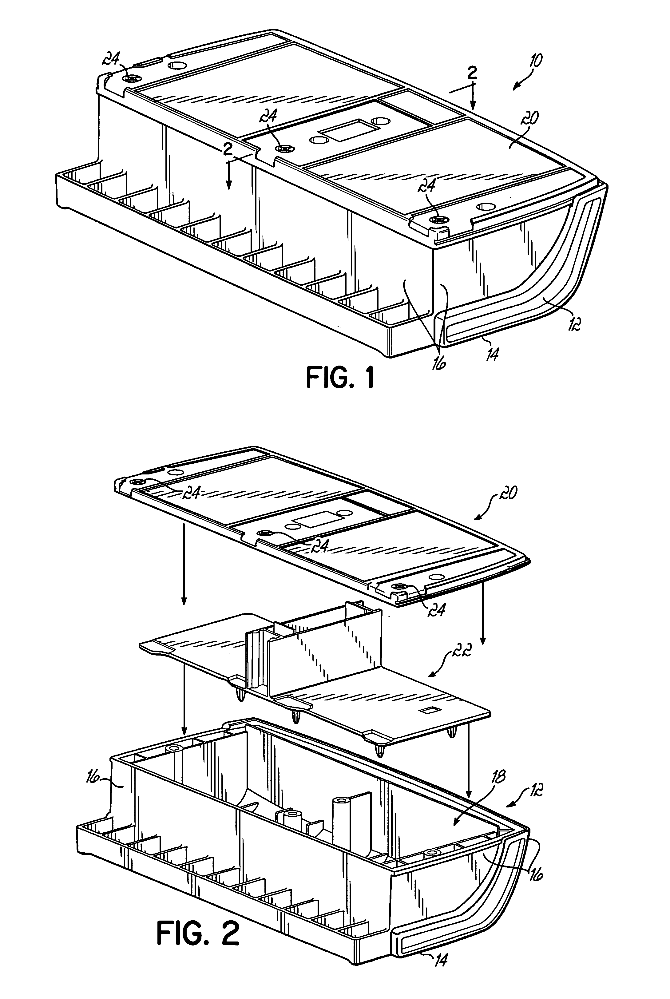 Fire shielding battery case