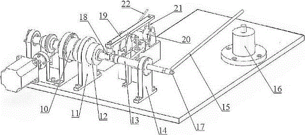 In-field calibration device of pendulum type impact wave pressure sensor