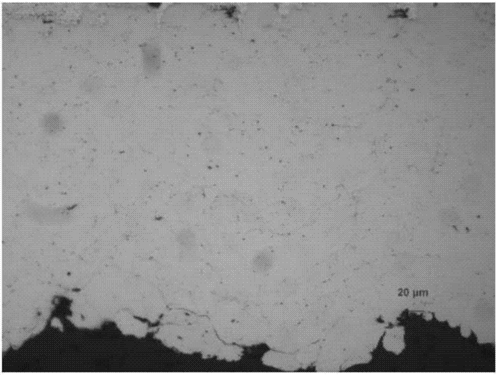 Magnetic conducting coating with compact structure and preparation method thereof