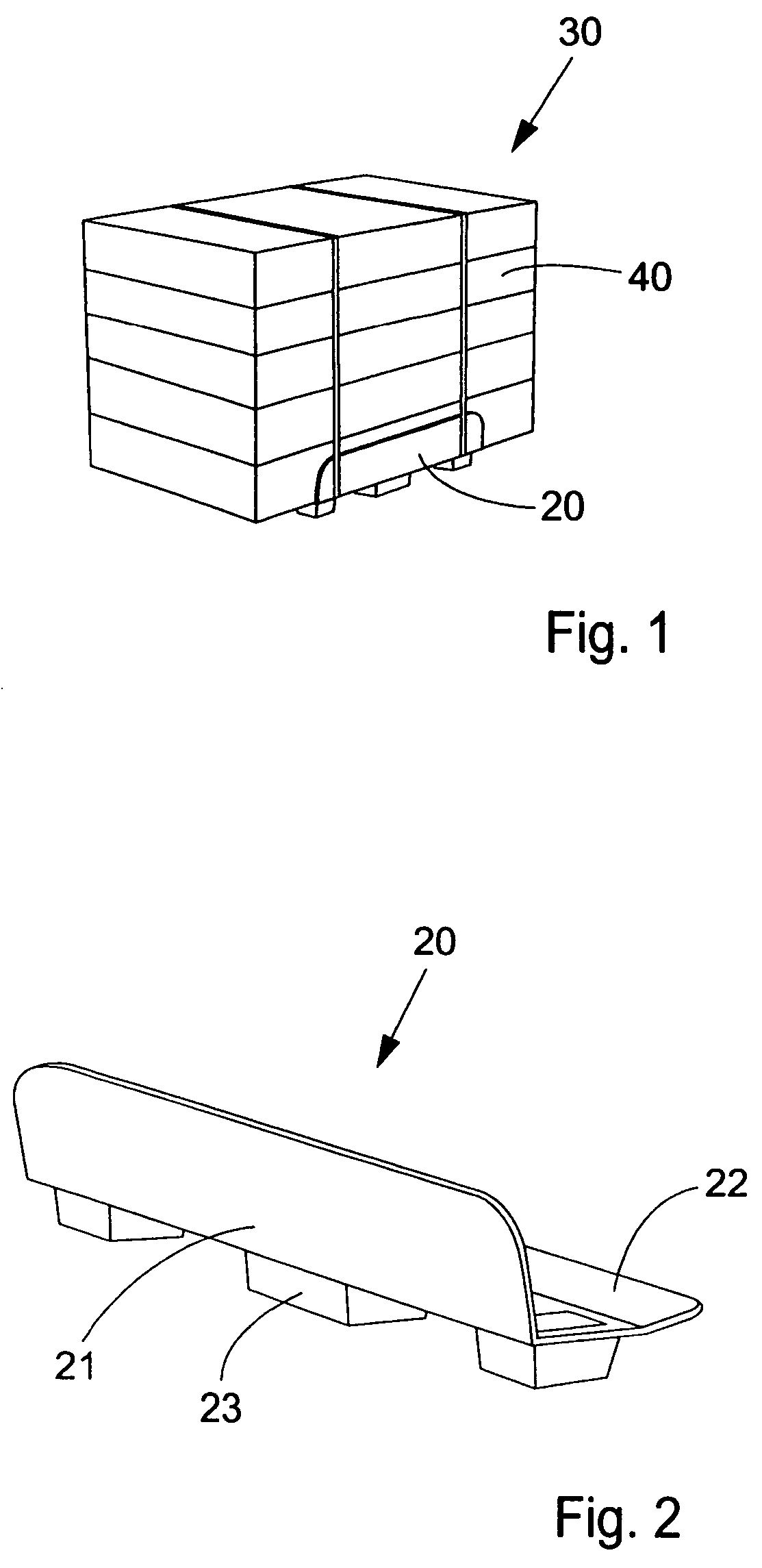 Application of loading ledges