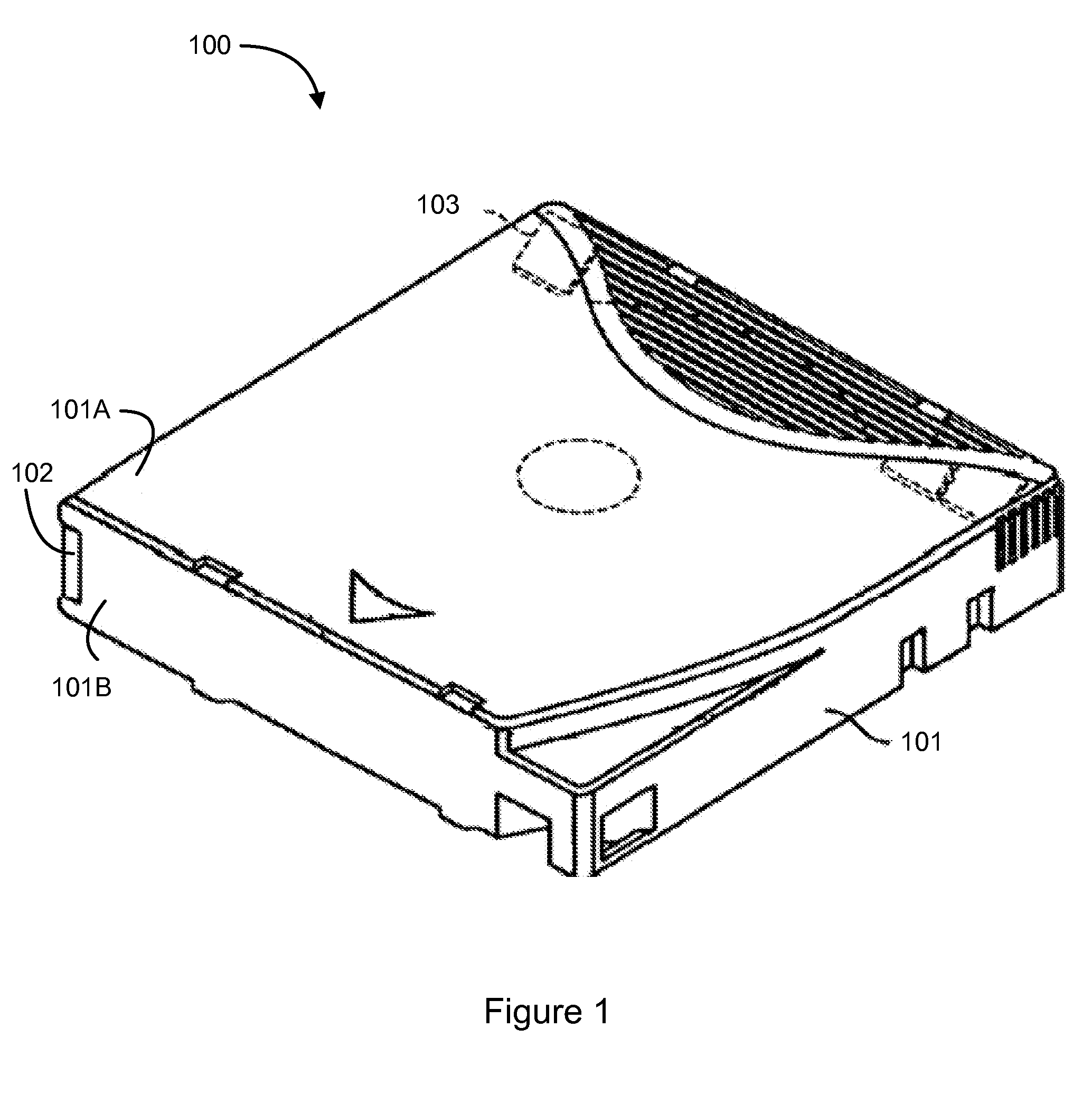 Cartridge for storing biosample capillary tubes and use in automated data storage systems