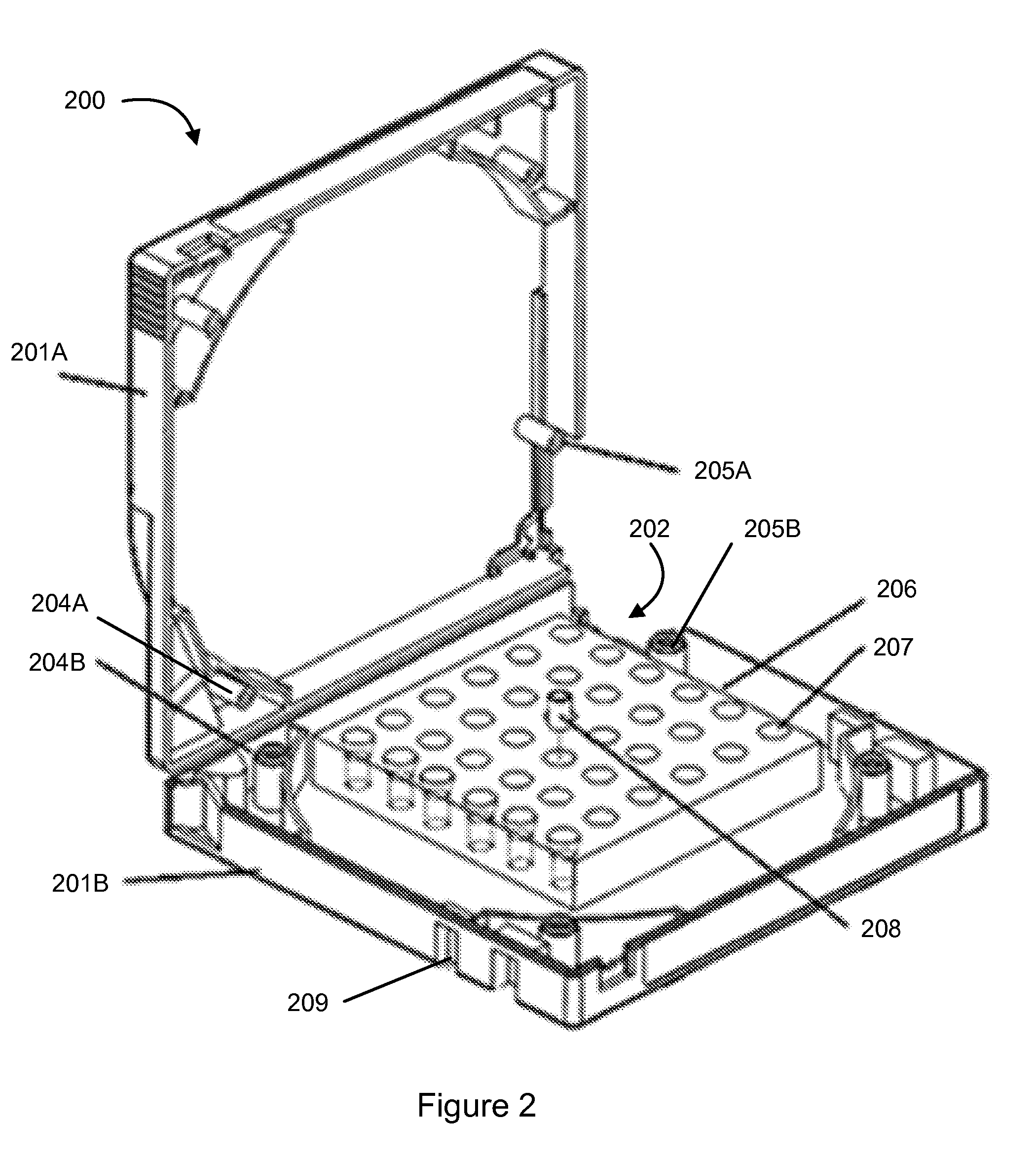 Cartridge for storing biosample capillary tubes and use in automated data storage systems