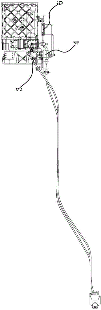 Follow-up type power assisting gear shifting operation device