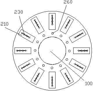 Dynamic balance adjusting device for roll shaft