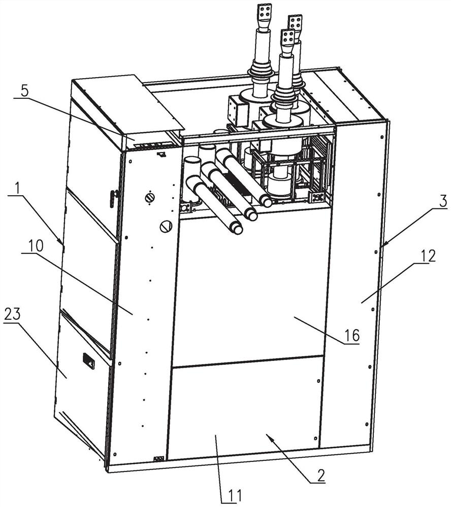 Inflation switch device with temperature rise current exceeding 4000 A