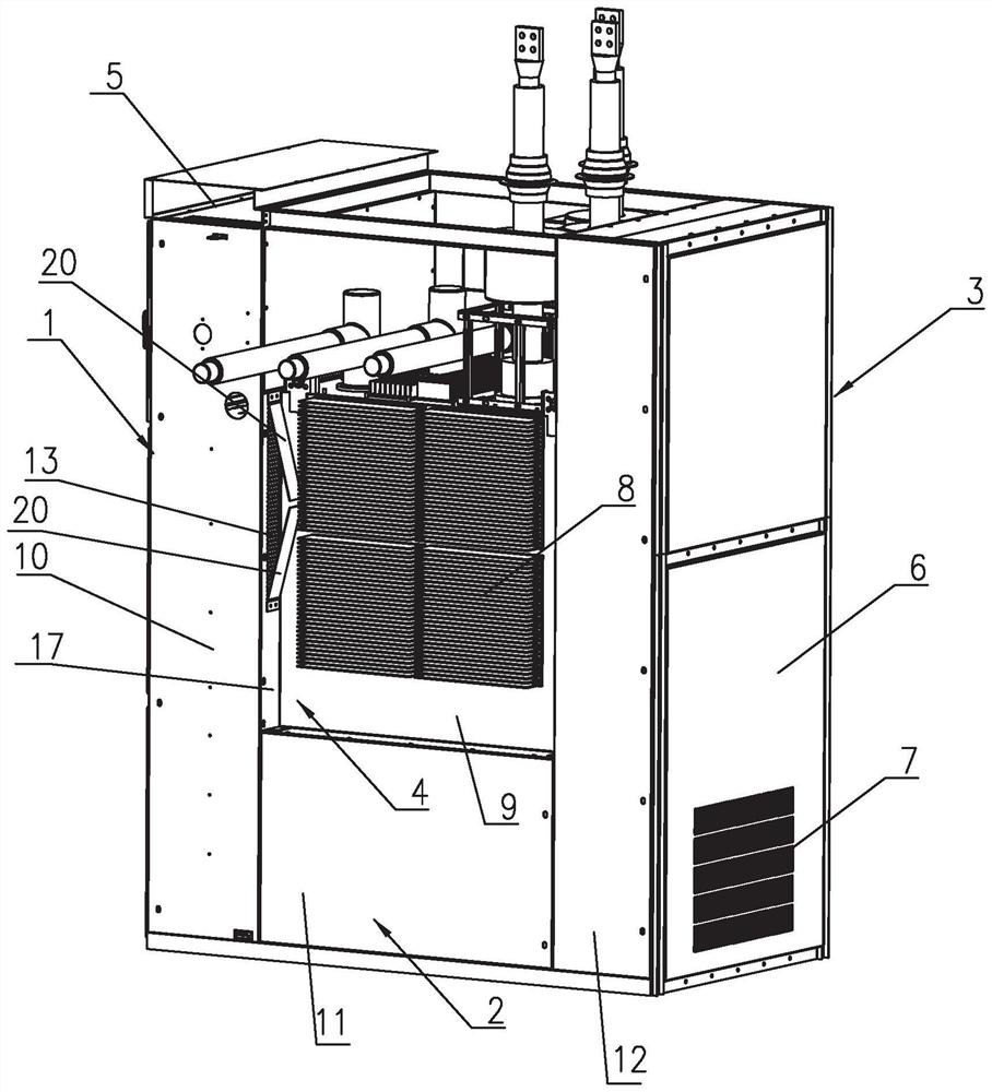 Inflation switch device with temperature rise current exceeding 4000 A