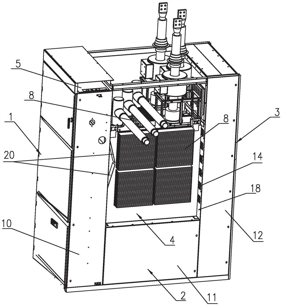 Inflation switch device with temperature rise current exceeding 4000 A