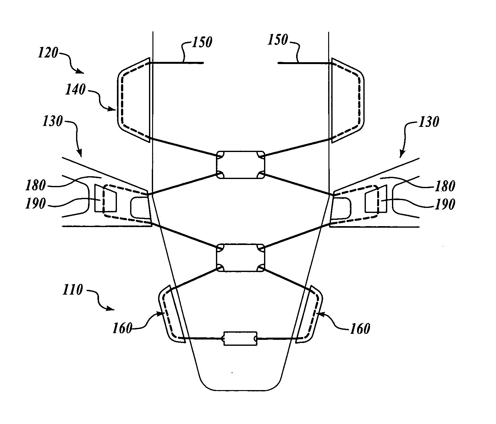 Footwear closure system with zonal locking