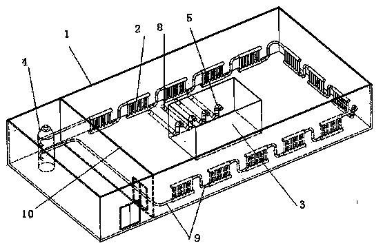 Winter heating system for poultry house