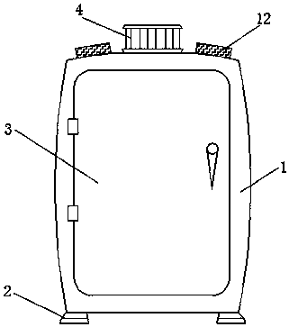 Rotary rolling-type drying apparatus for tobaccos