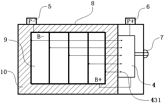 Stacking-type lithium battery system