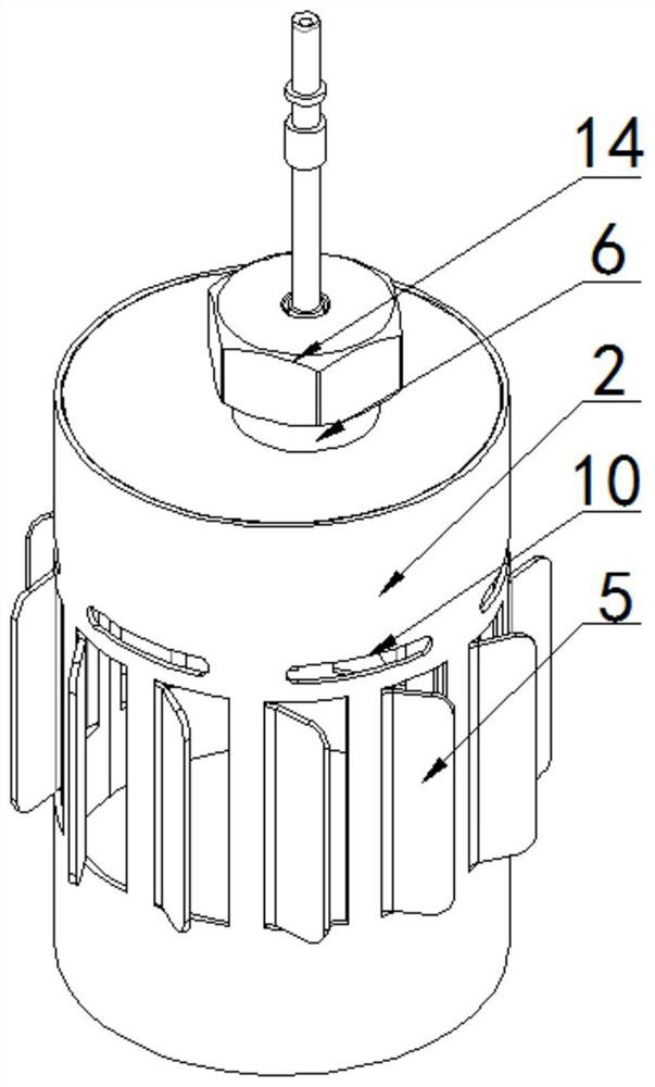 Nitrogen oxide mixing treatment device