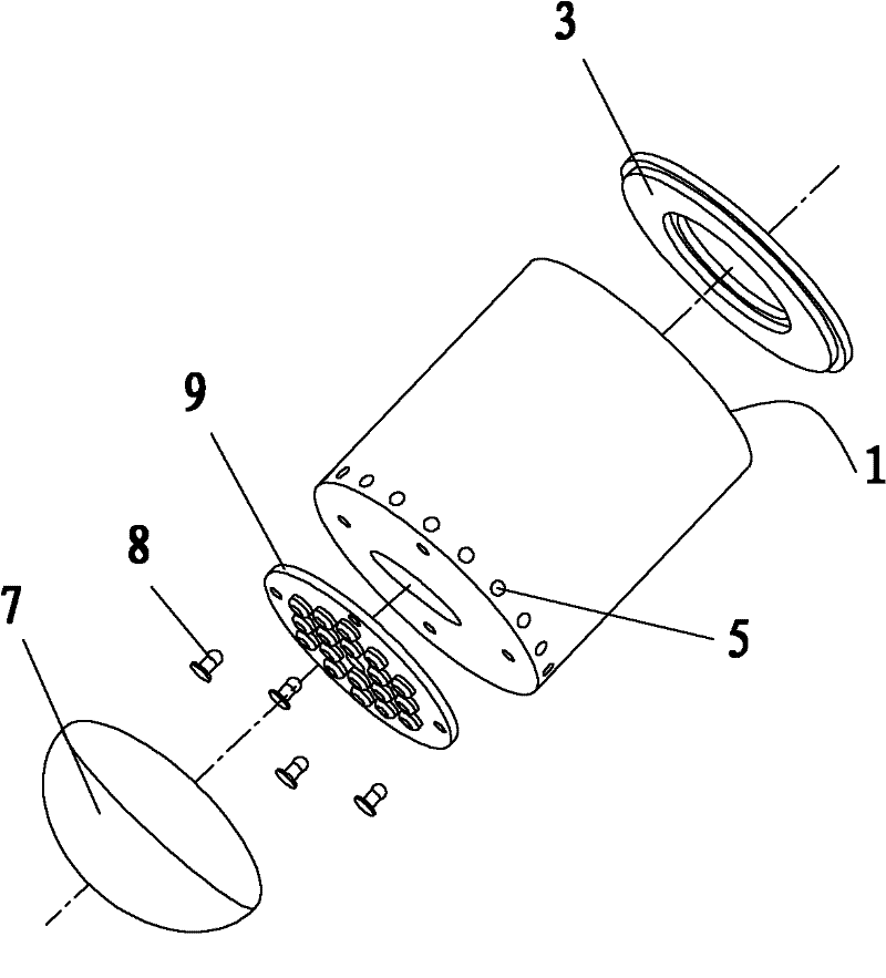 Air-cooled liquid-cooled combined radiating device