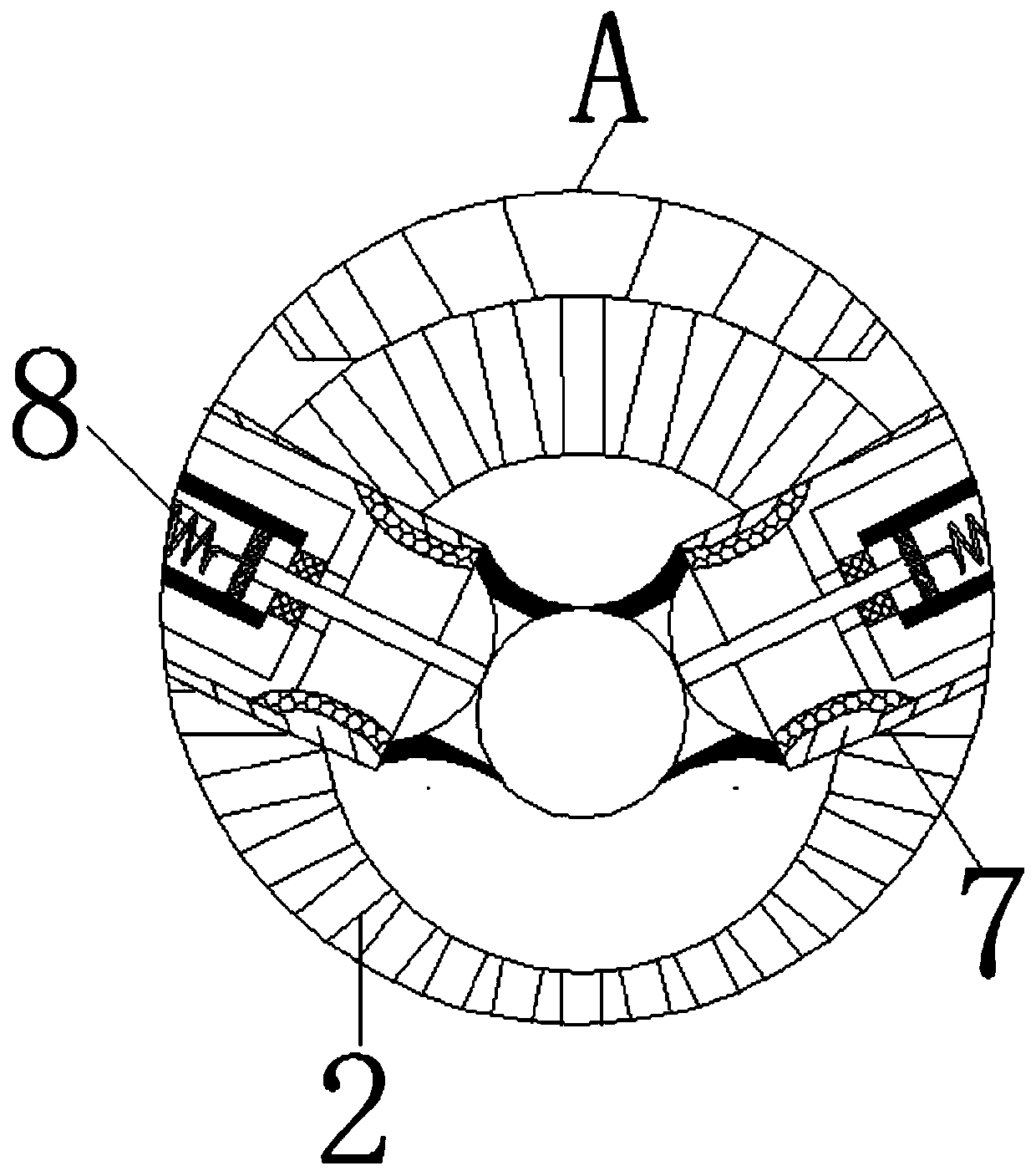 Equipment for manufacturing ping-pong balls through wind power balance detection