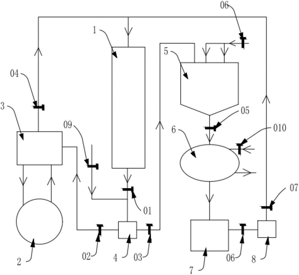 Oxidation tank aluminum ion and sulfuric acid recovery and modification pulse power supply energy saving system and process