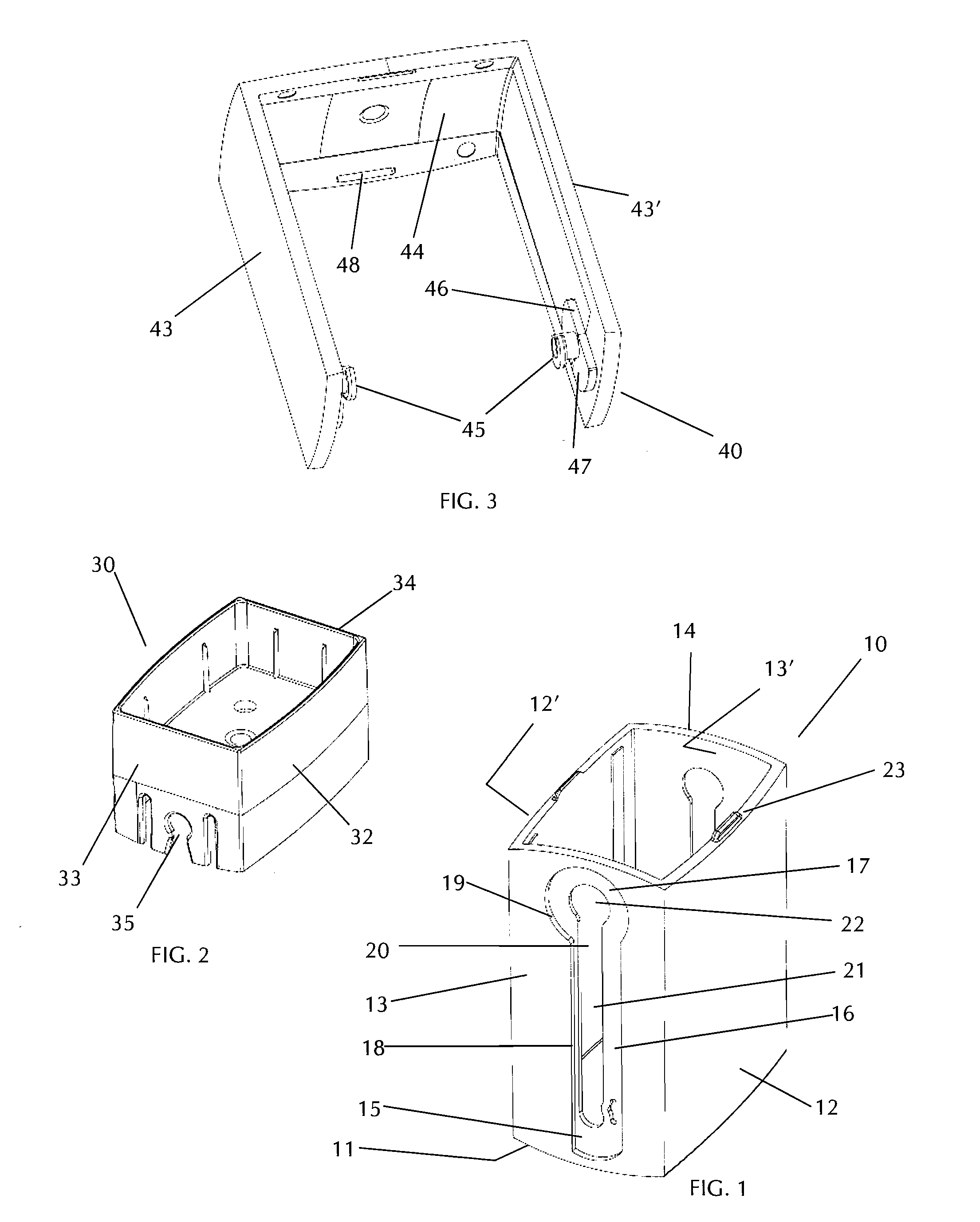 Unitary Cosmetic Compact With Decoupled Motion