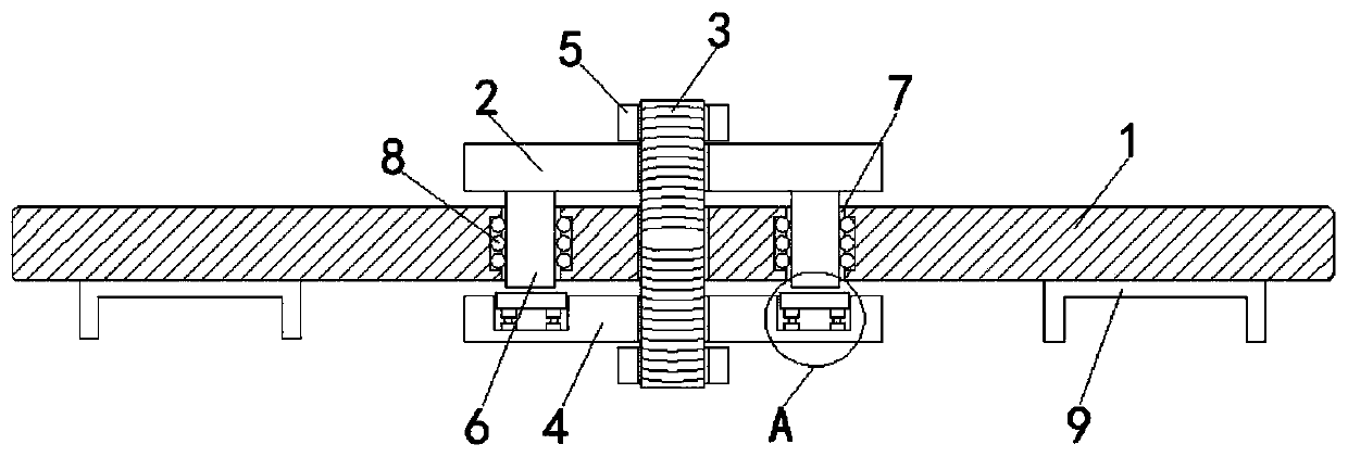 Spliced temporary steel plate pavement