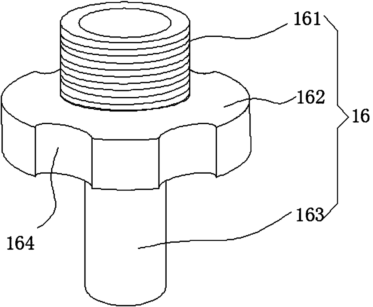 Multi-functional supporting and fixing device used for seedling planting