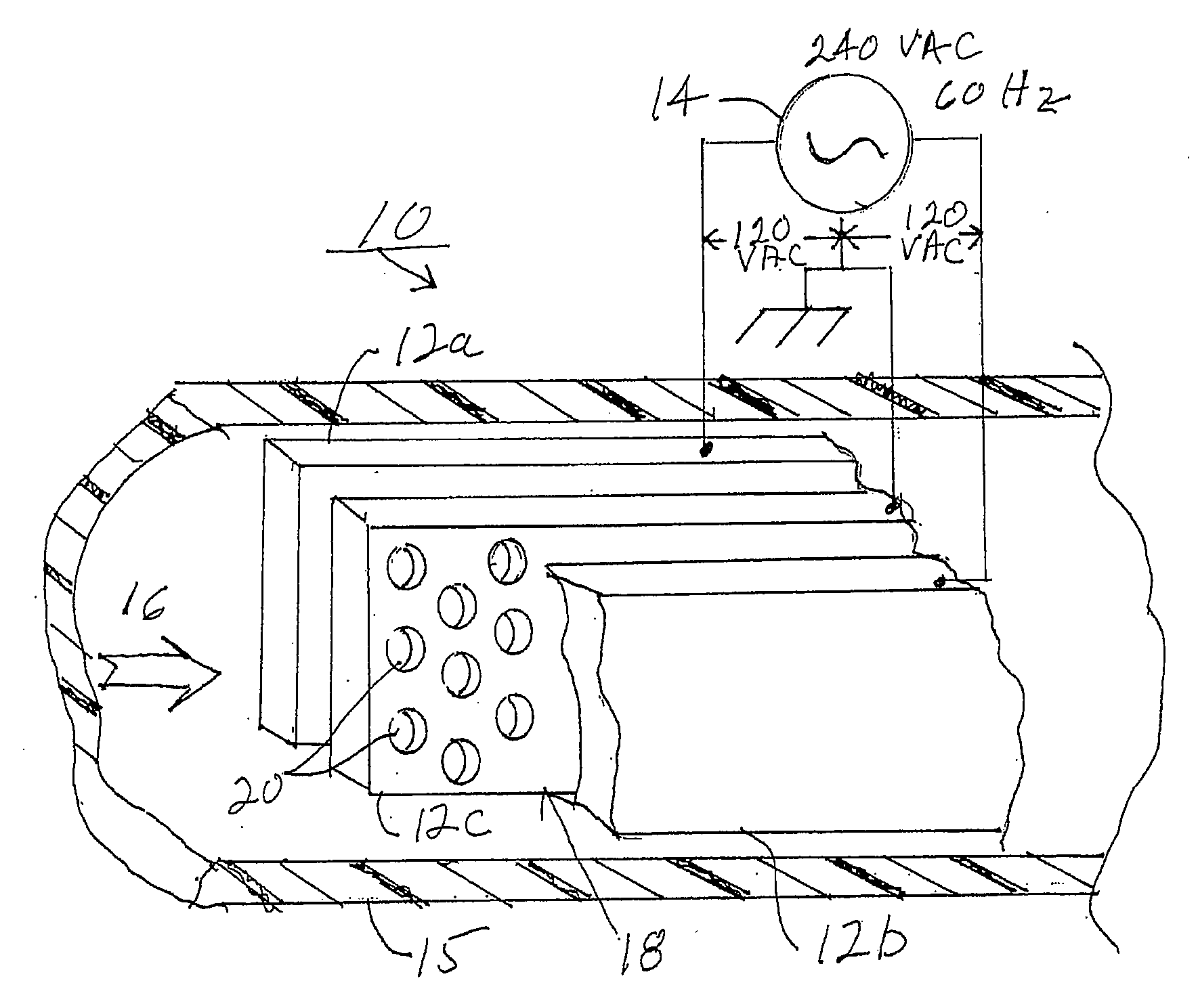 Molecular heater and method of heating fluids