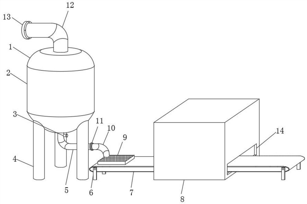 Lead-acid storage battery grid production equipment with good compaction effect and process thereof