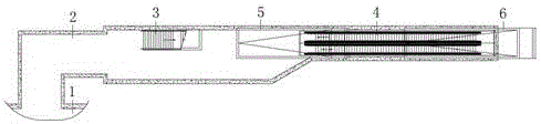 Design structure of subway station entrance-exit in narrow area of urban road