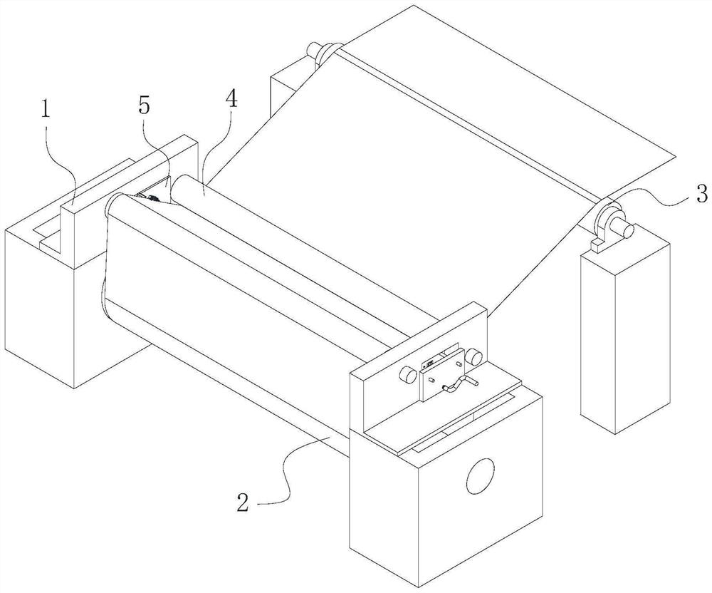 Copper foil trimming device