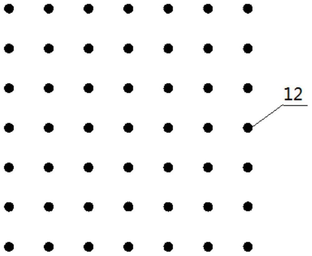 Nanoneedle array as well as preparation method and application thereof