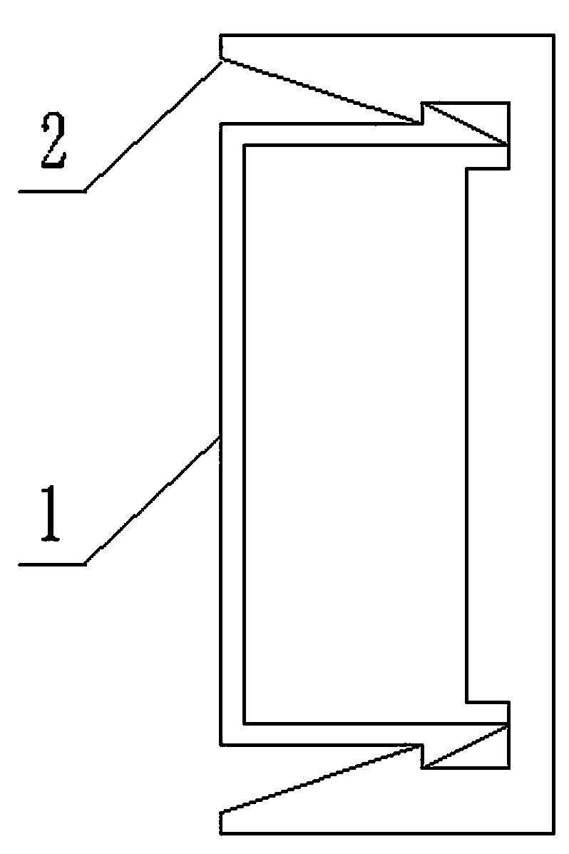 Mounting structure and mounting method of decorative plate