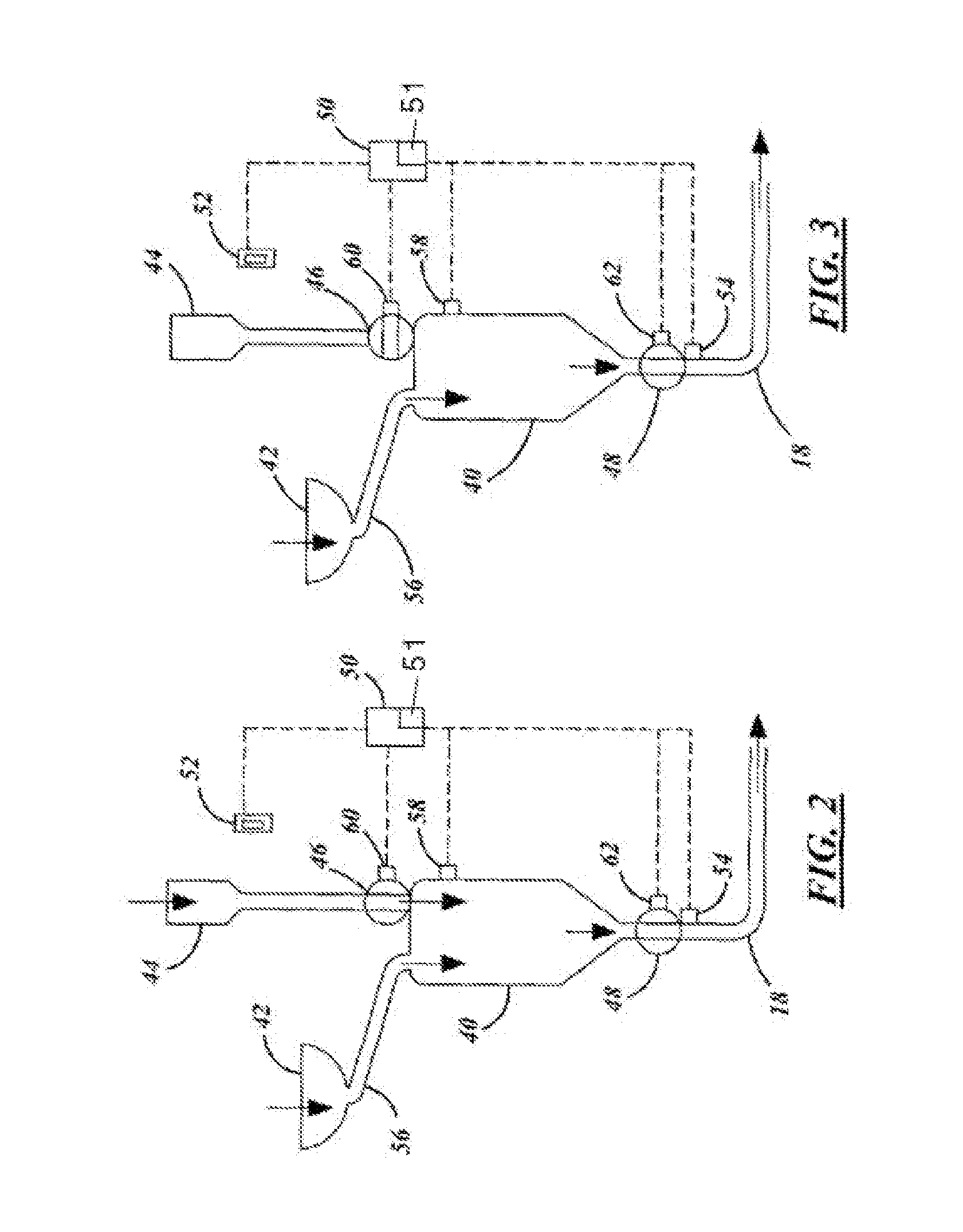 Aircraft sink with integrated waste disposal function