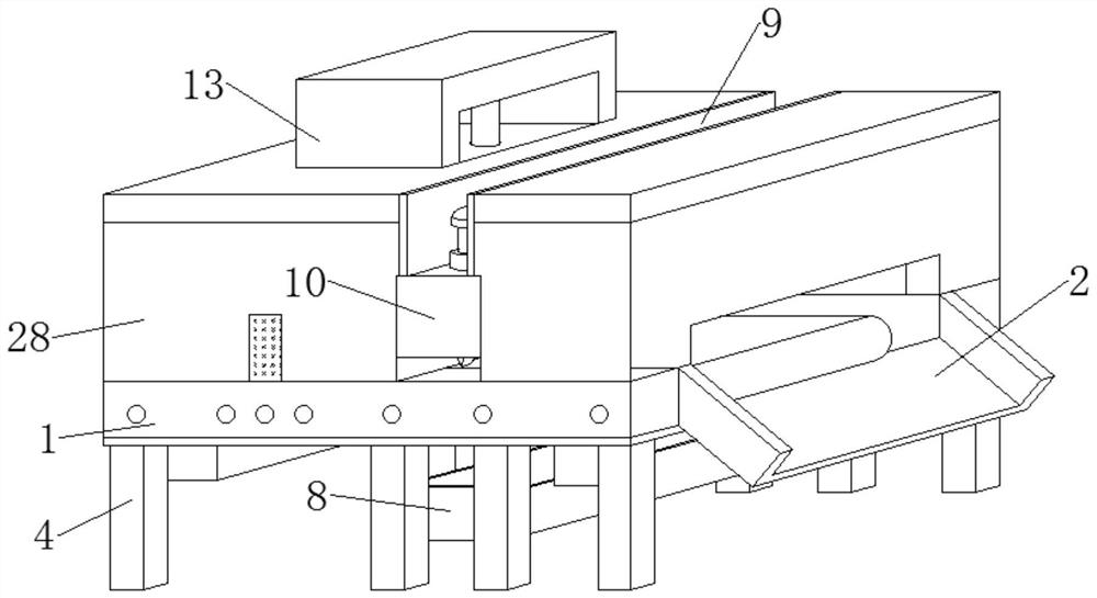 Full-automatic corrugated paper flattening machine