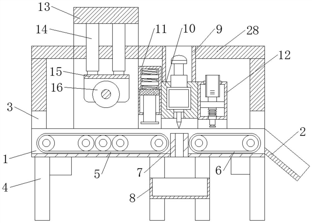 Full-automatic corrugated paper flattening machine