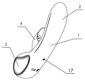 Air-suction vibration massager and using method thereof