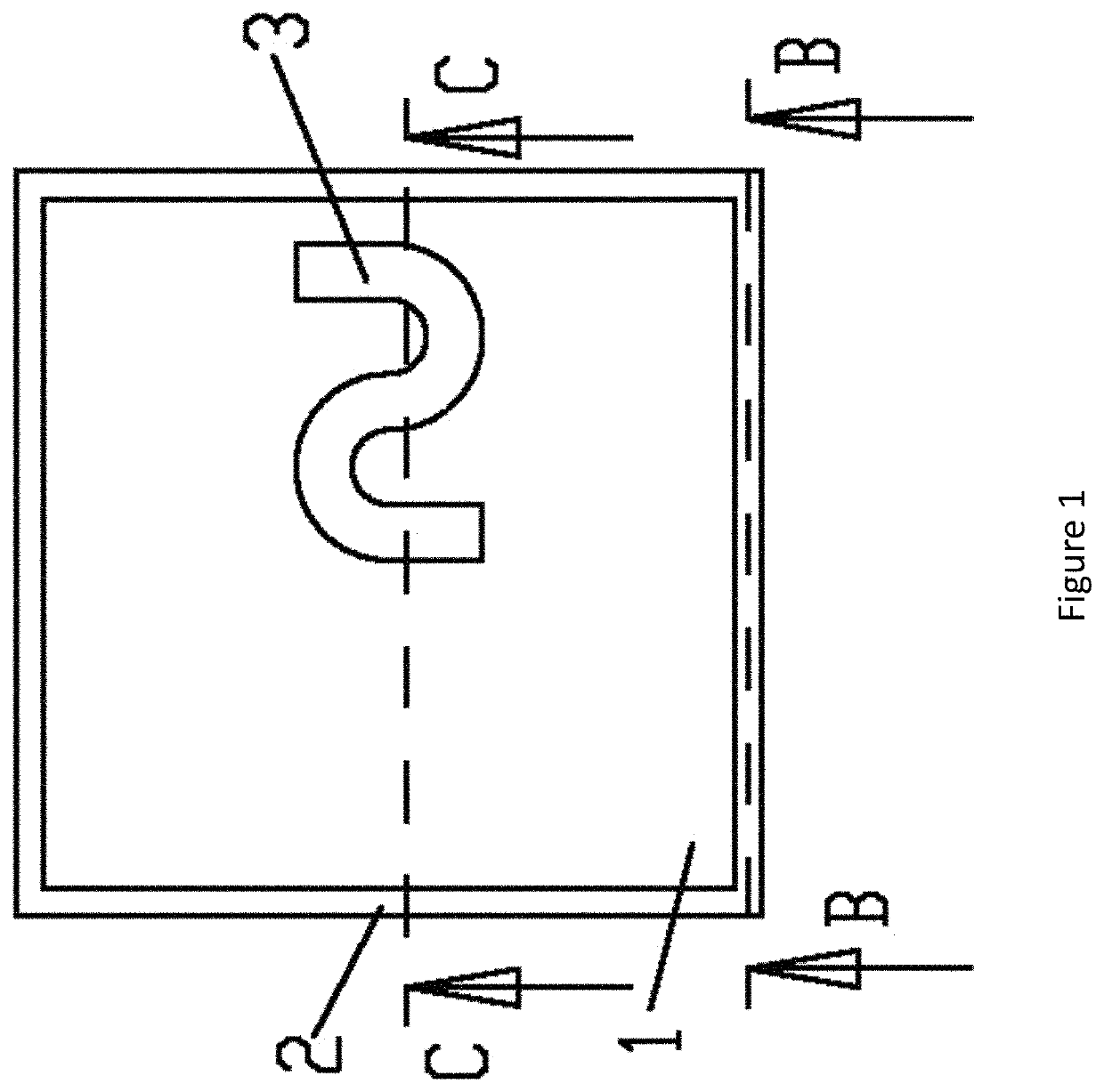 Directional radar transmitting and receiving sensor board