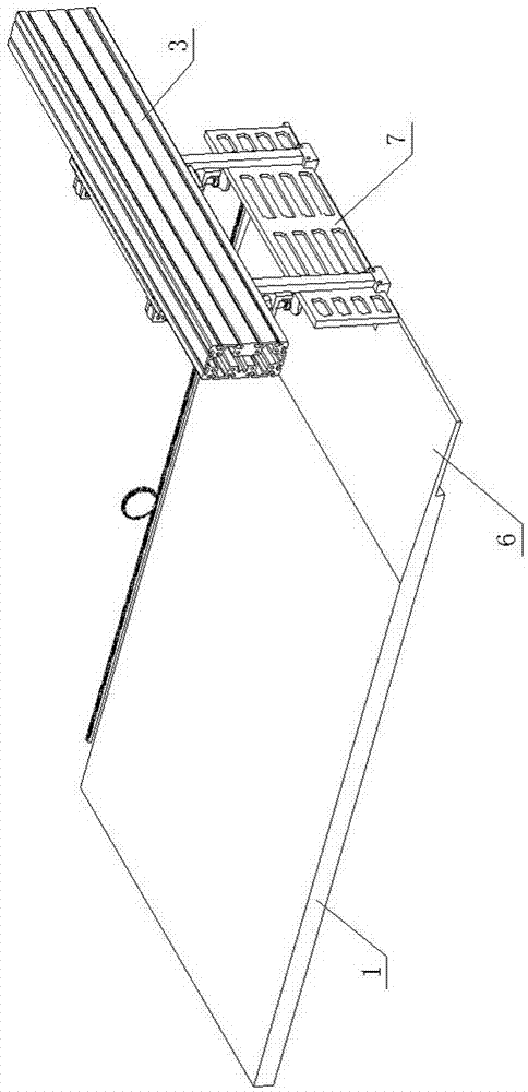 Paper grabbing mechanism of paper unloading machine