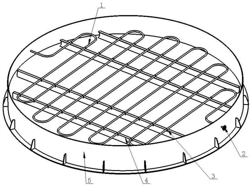 Computer-aided design method for heating coil of electrical tar precipitator