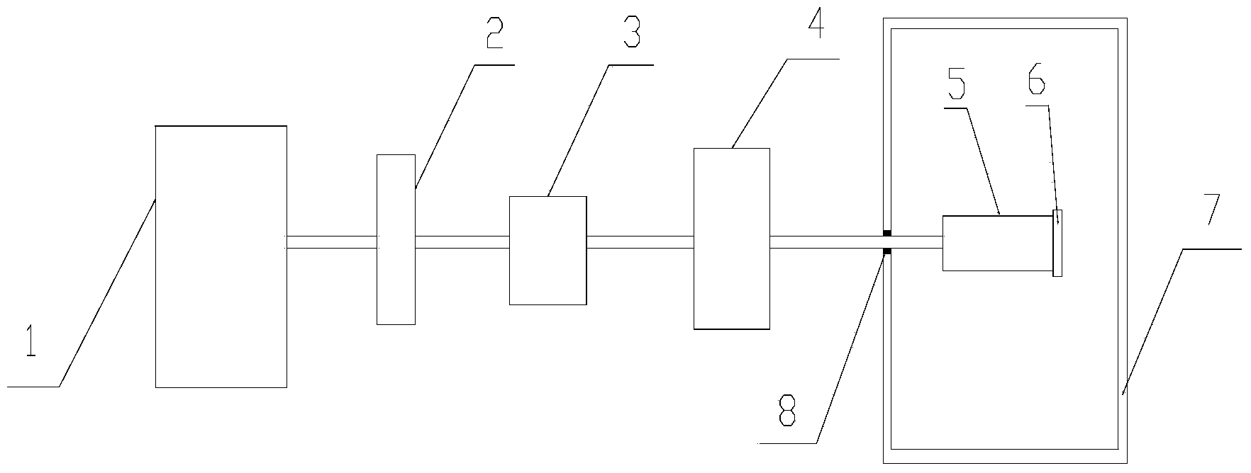 Thermal oxidation accelerated aging test device and service life prediction method for in-service polyethylene pipeline