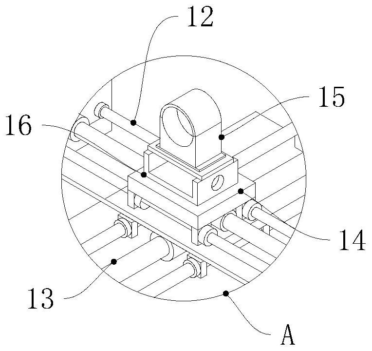 Submarine cable laying device for ocean engineering construction