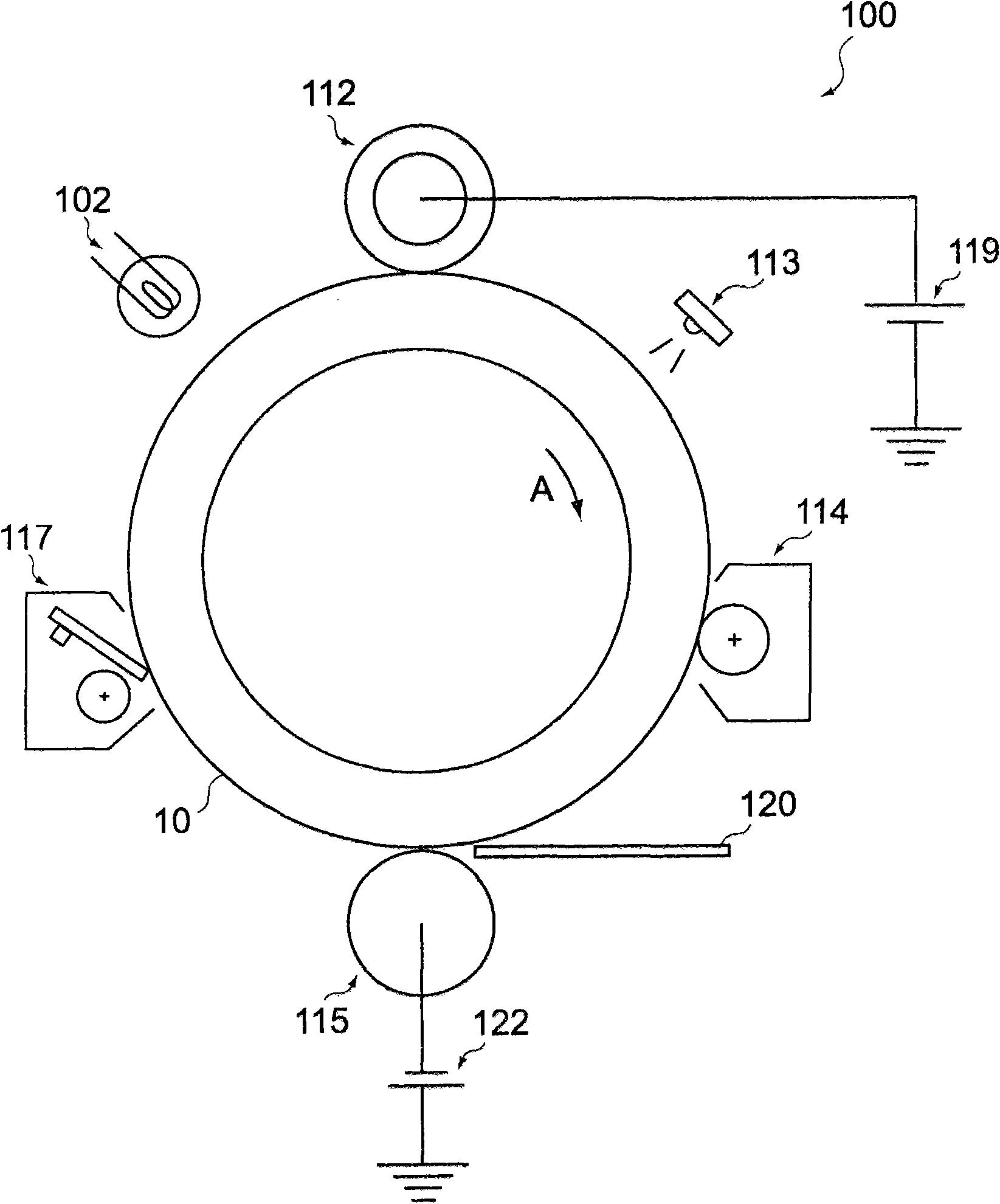 Electronic photographic photoreceptor and image forming device