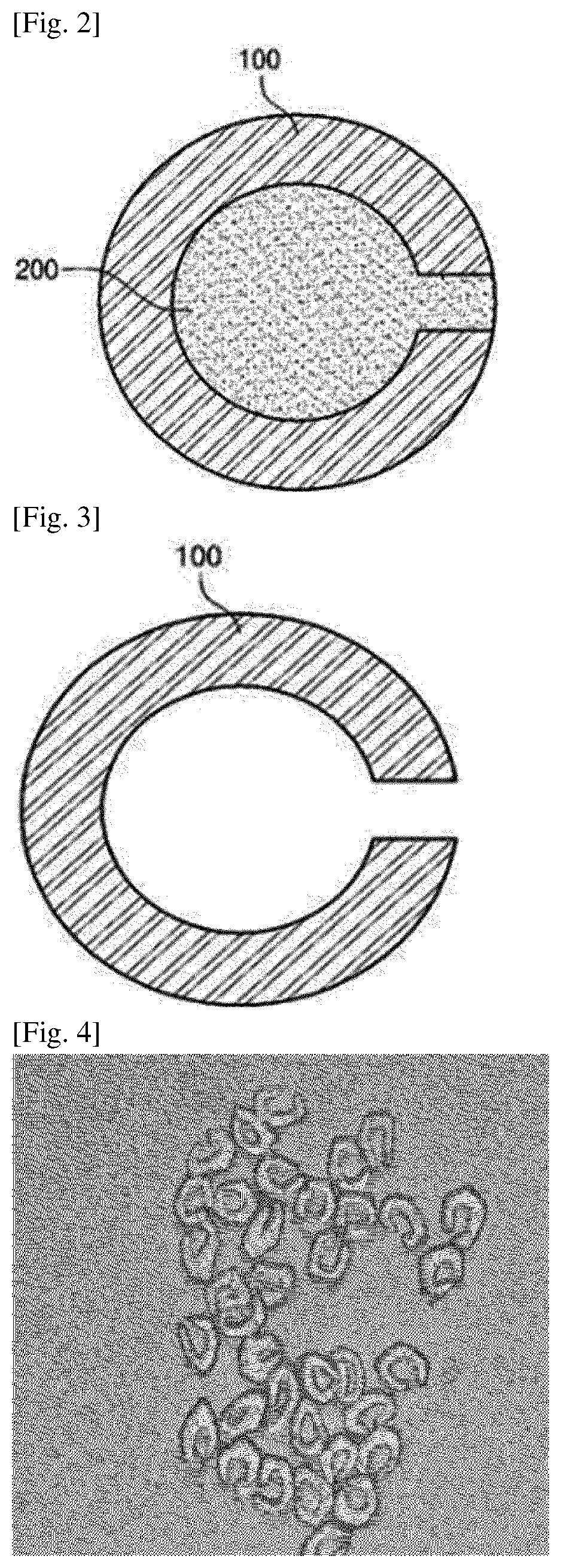 C-shaped composite fiber, C-shaped hollow fiber thereof, fabric including same, and method for manufacturing same