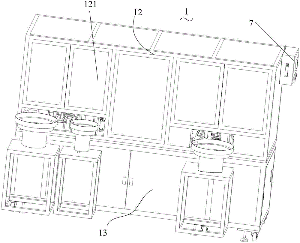 Automatic assembling machine for optical fiber connectors