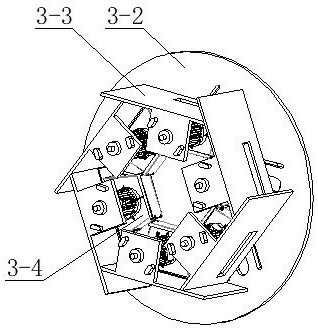 Separator and separation method for steel pipe inner wall derusting machine