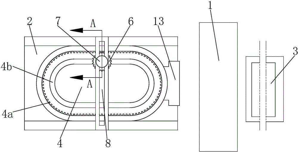 Counting type automatic part encasement device