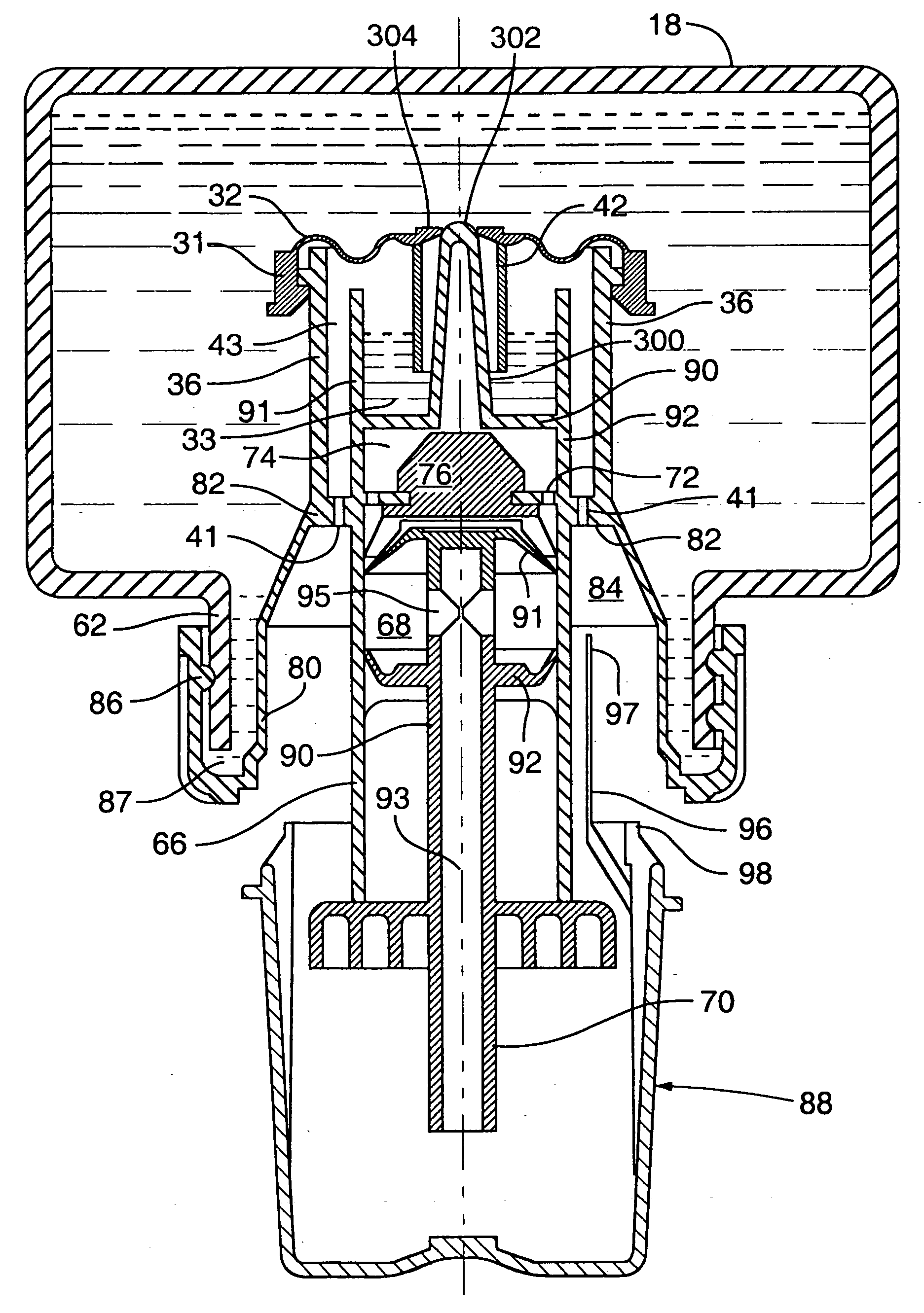 Vacuum released valve