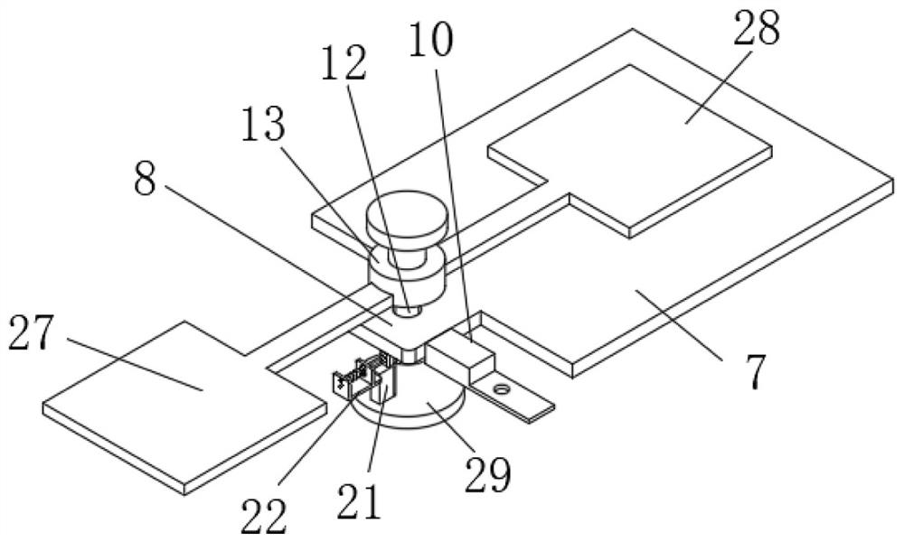 A laser drilling device for lcp flexible circuit board