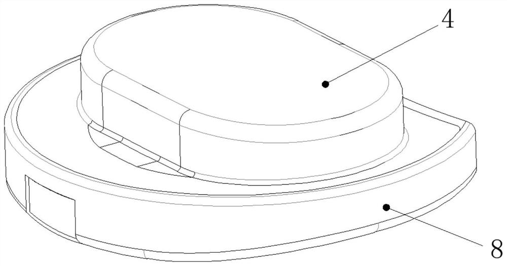 Semi-embedded shell and stimulator