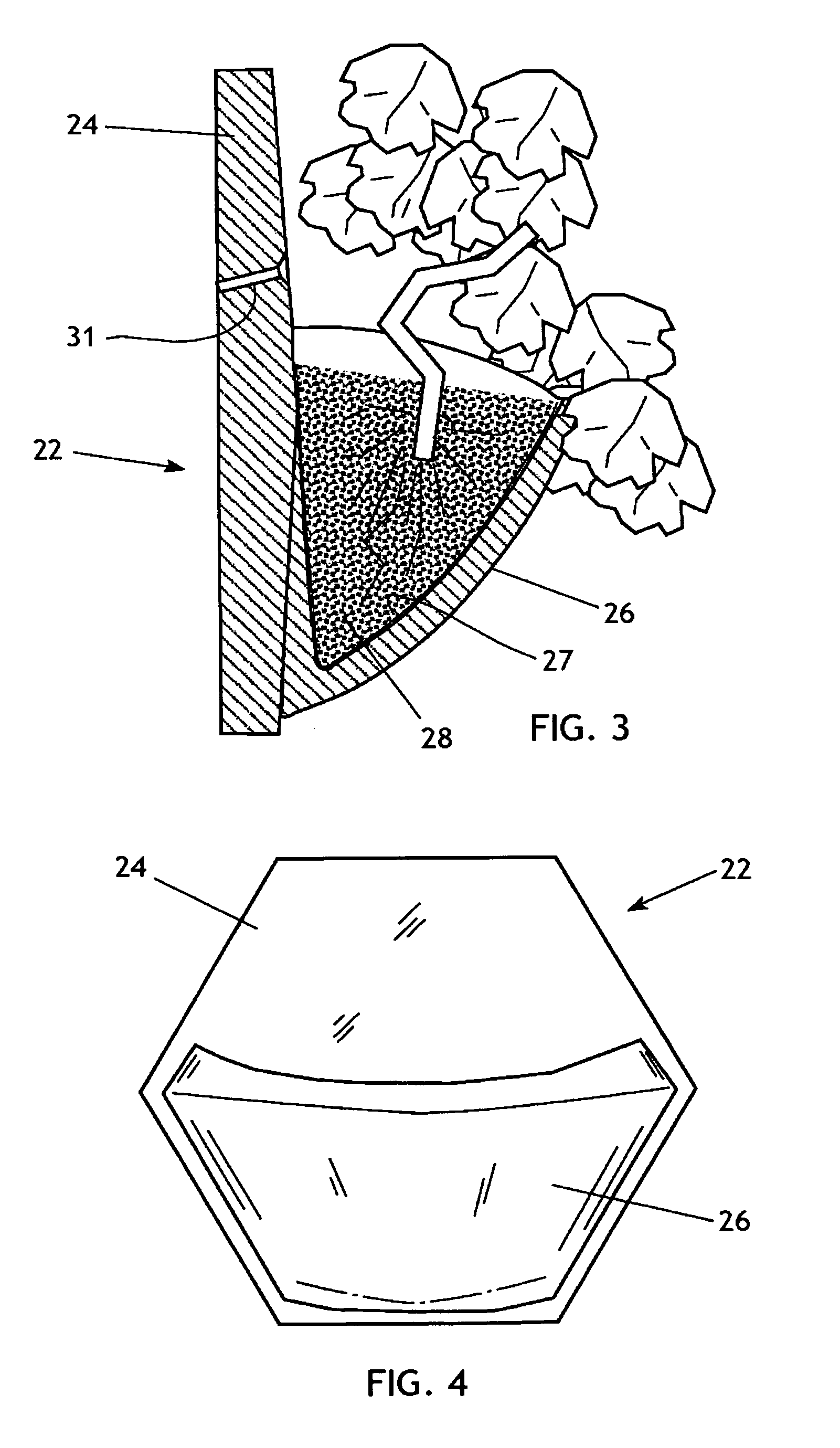 Modular, wall-mounted plant growing system