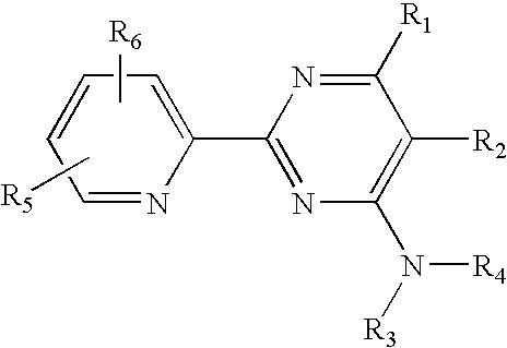 5-arylpyrimidines as anticancer agents