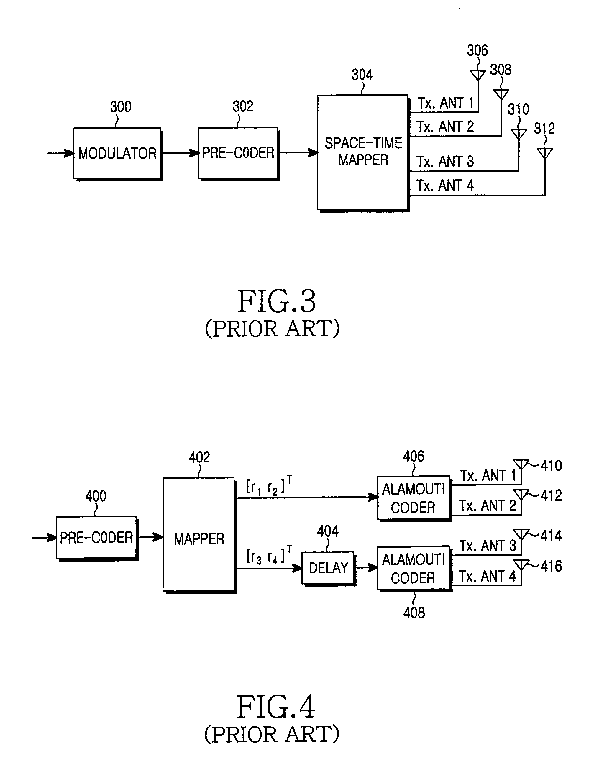 Apparatus and method for space-time-frequency block coding for increasing performance