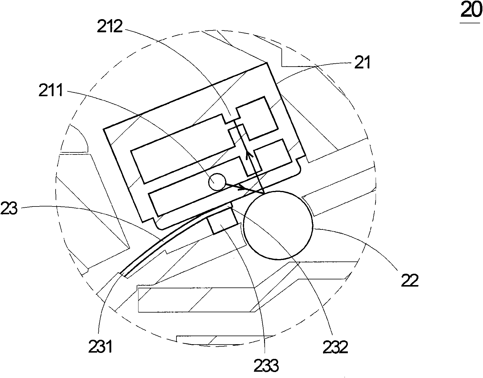 Image reading device with double image sensors