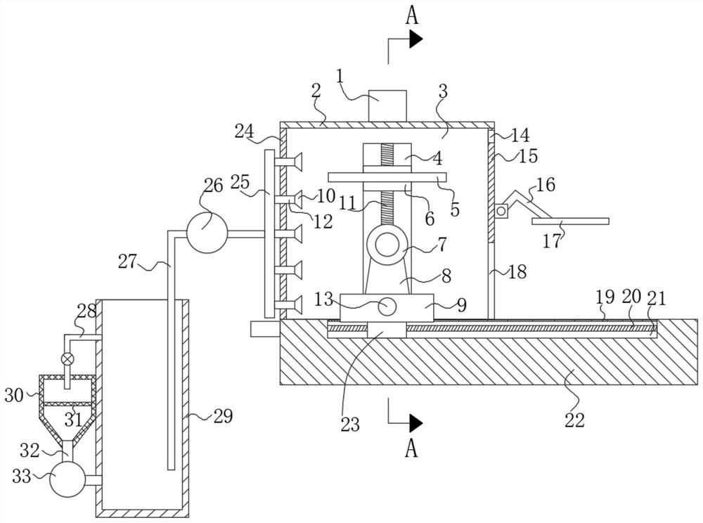 Burr grinding workbench for mechanical pipe fitting production